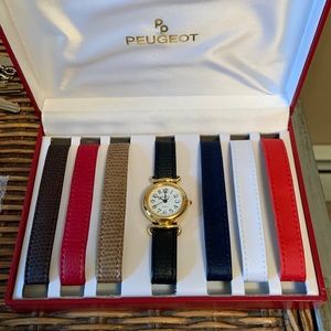 Watch with changeable bands